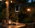 Vintage Iron Cage Pendant Light